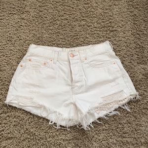 We The Free x Free People jean shorts
